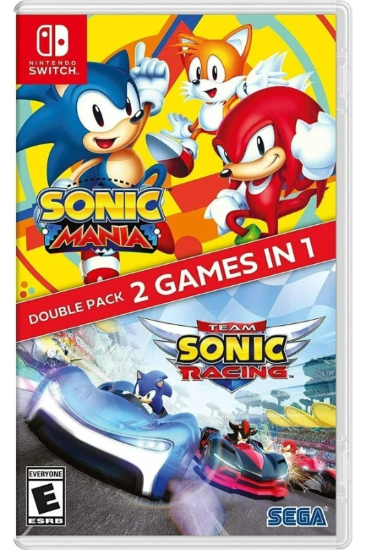Sonic Mania + Team Sonic Racing - Nintendo Switch Oyun [SIFIR]