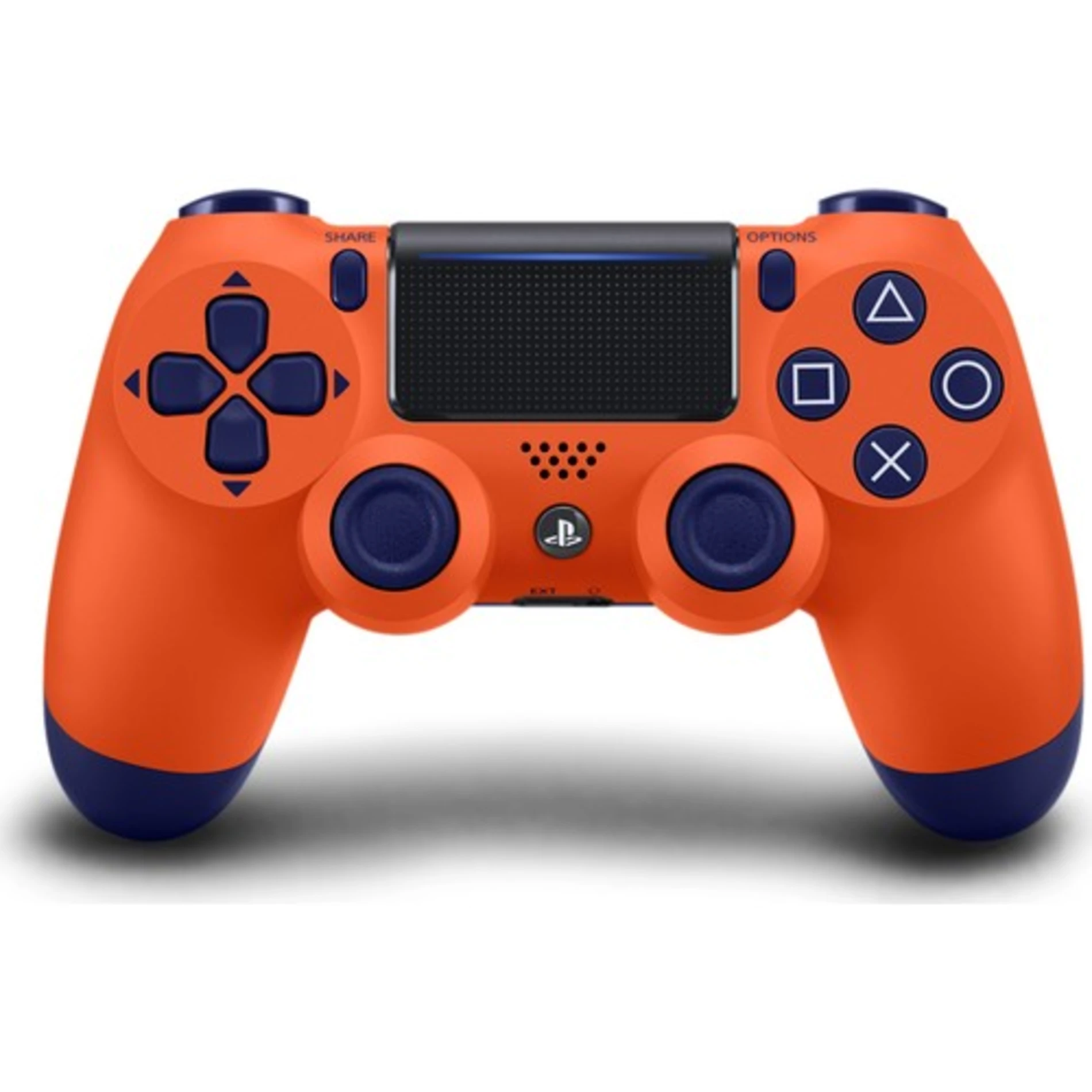 Sony Dualshock 4 V2 Kablosuz Kumanda Siyah Controller Kol Turuncu ( YENİLENMİŞ )