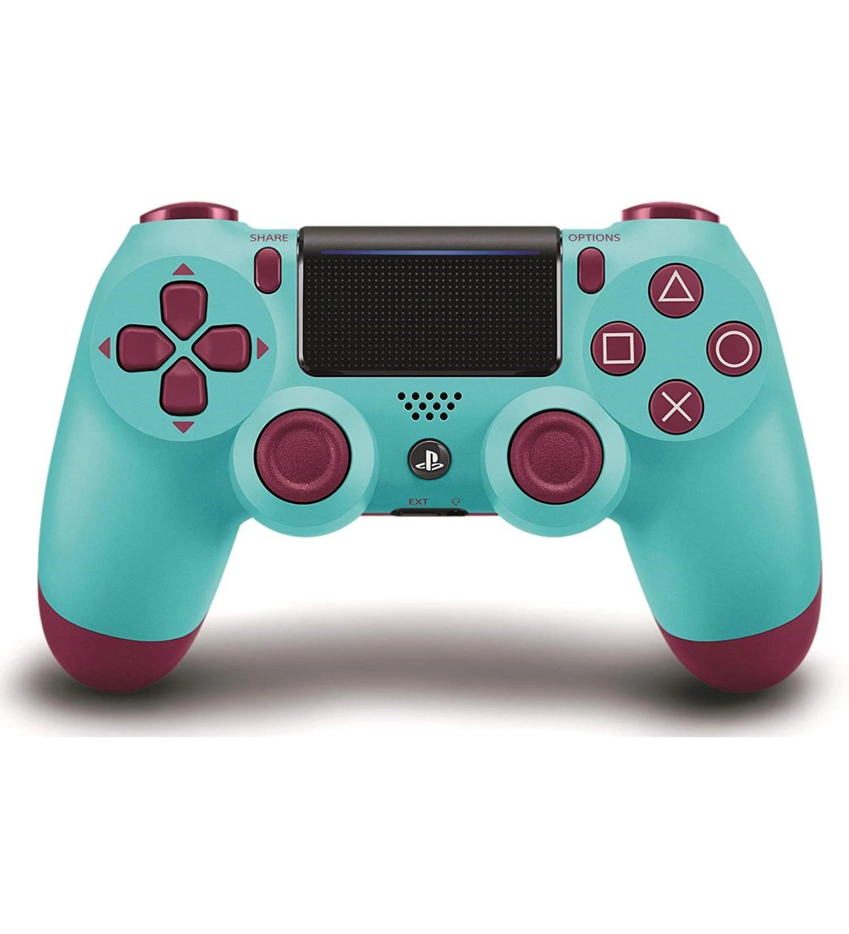 Sony Dualshock 4 V2 Kablosuz Kumanda Siyah Controller Kol Berry Mavi ( YENİLENMİŞ )