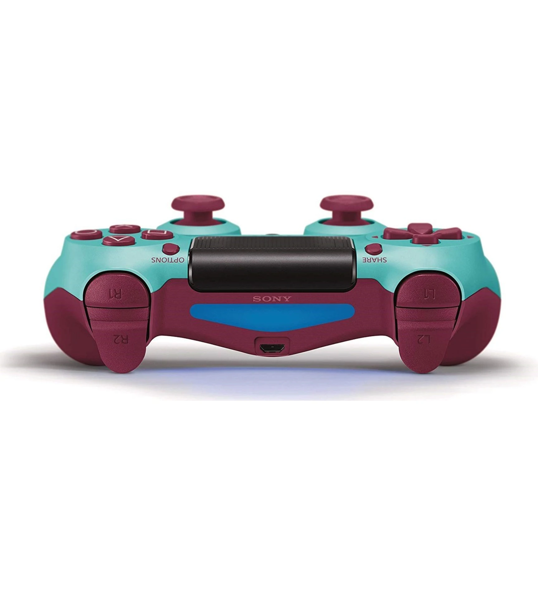 Sony Dualshock 4 V2 Kablosuz Kumanda Siyah Controller Kol Berry Mavi ( YENİLENMİŞ )