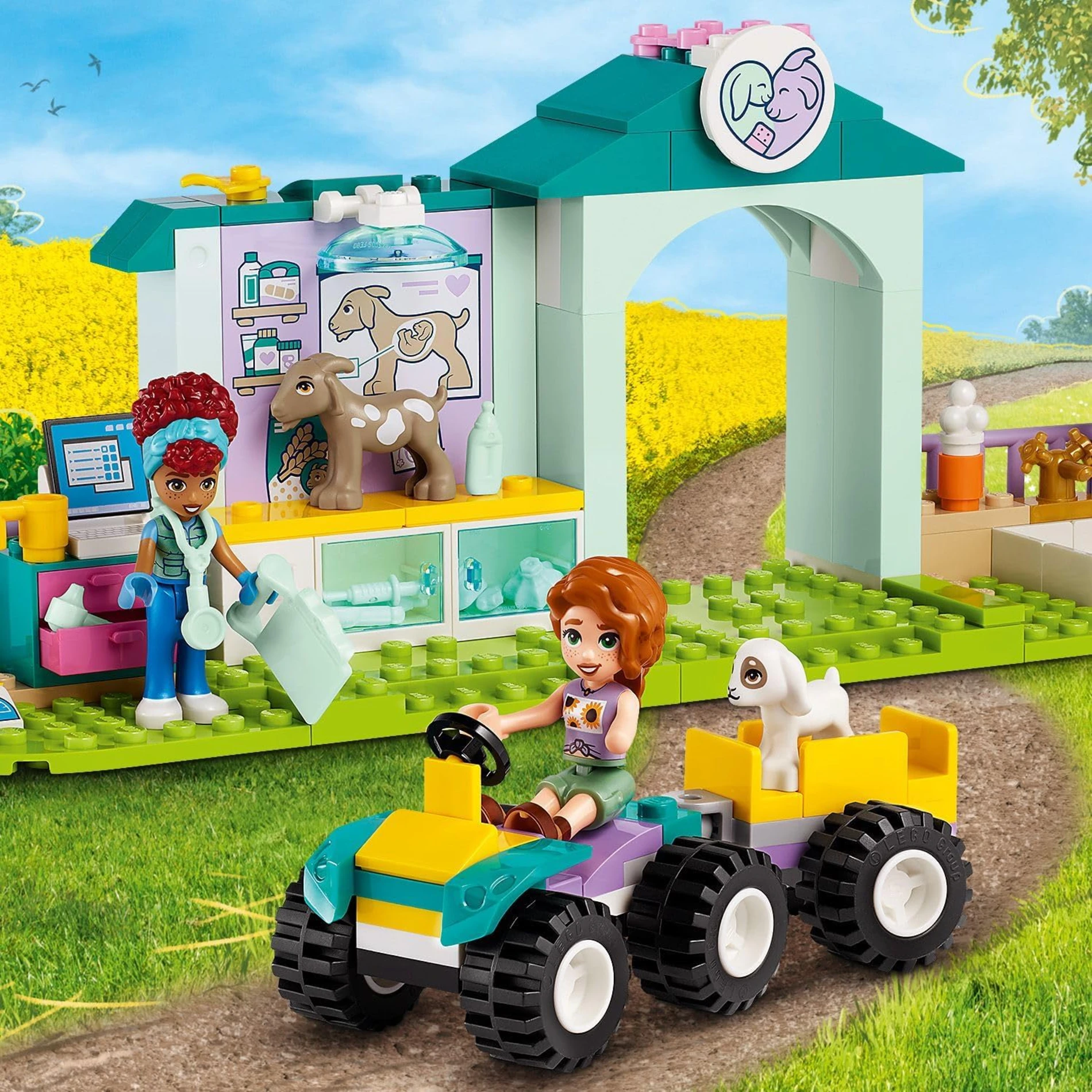  LEGO Friends Çiftlik Hayvanı Veteriner Kliniği 42632 +4 Yaş (161 Parça)