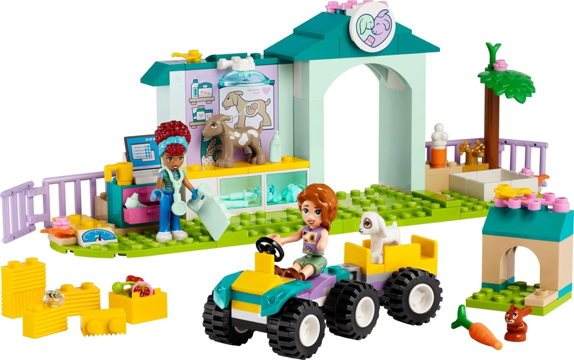  LEGO Friends Çiftlik Hayvanı Veteriner Kliniği 42632 +4 Yaş (161 Parça)