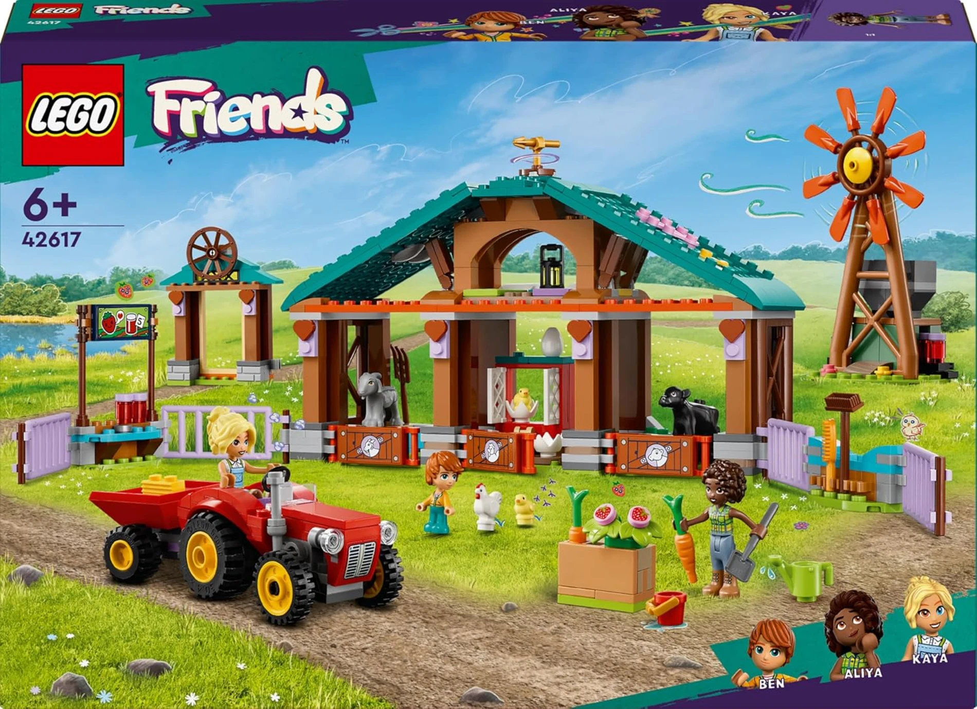  LEGO Friends Çiftlik hayvanı Barınağı 42617 +6 Yaş  (489 Parça)