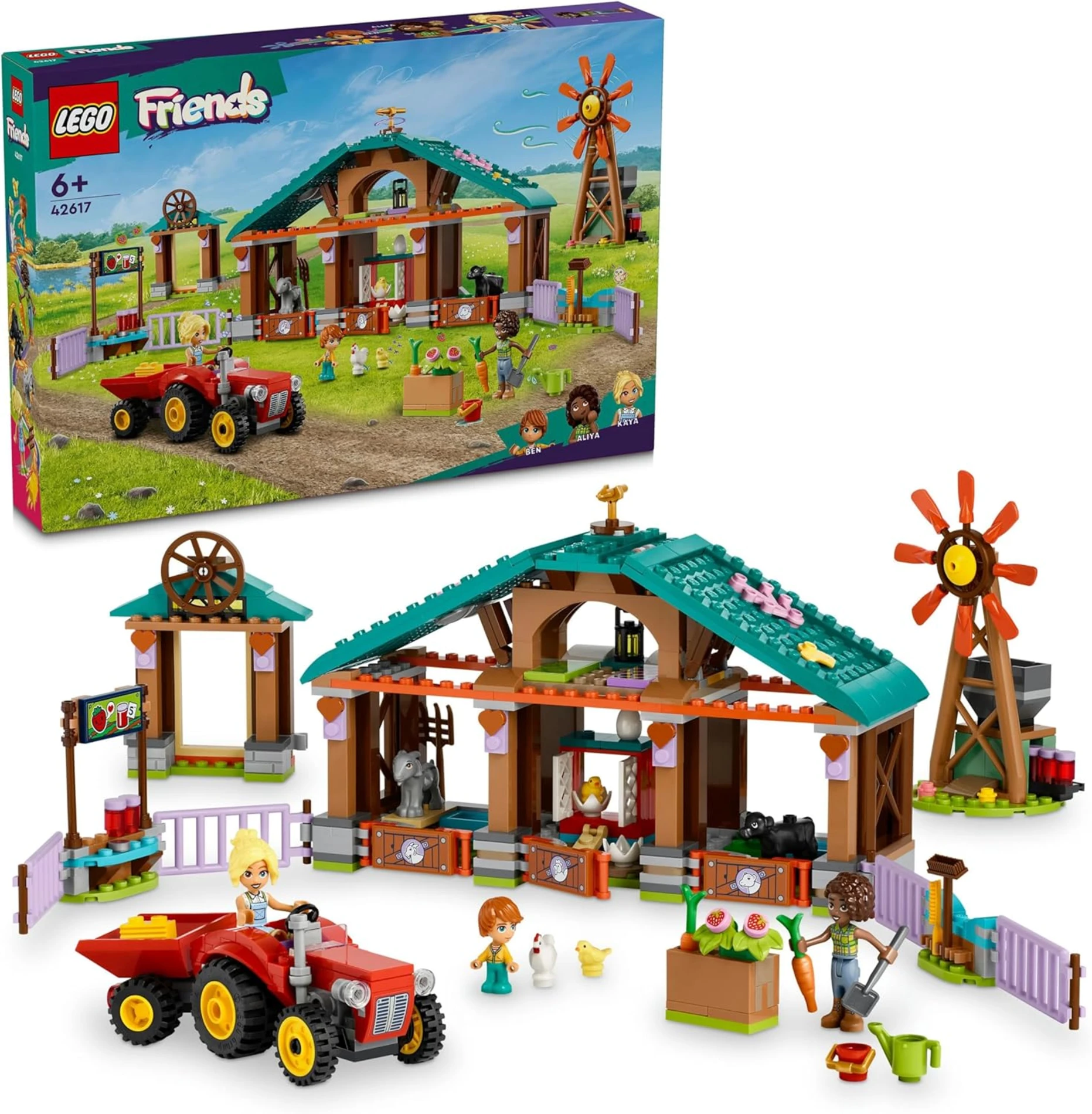  LEGO Friends Çiftlik hayvanı Barınağı 42617 +6 Yaş  (489 Parça)