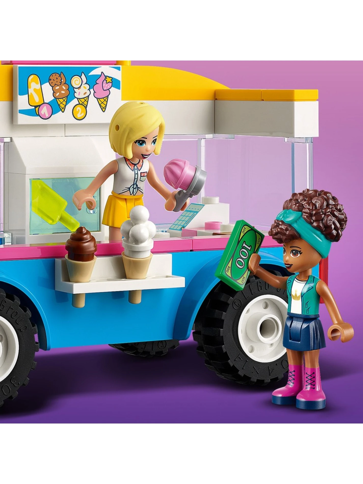 LEGO Friends Dondurma Kamyonu 41715 + 4 Yaş  (84 Parça)