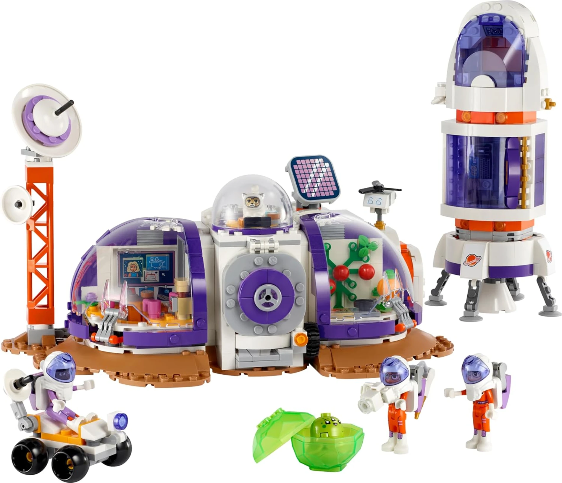 LEGO Friends Mars Uzay Üssü ve Roketi 42605 +8 Yaş