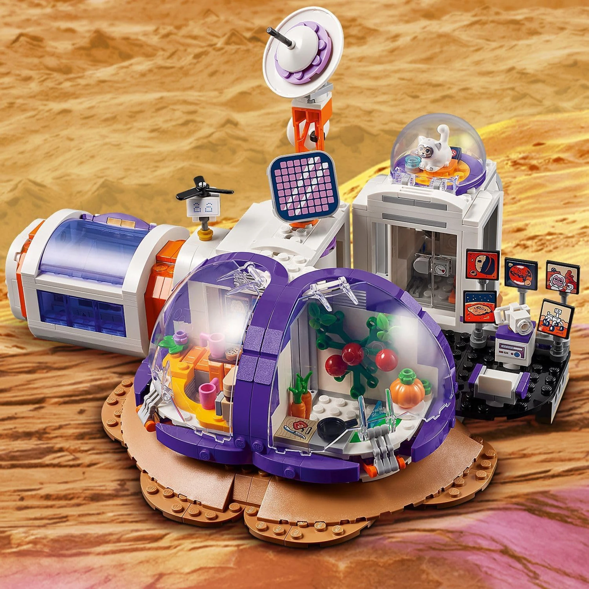 LEGO Friends Mars Uzay Üssü ve Roketi 42605 +8 Yaş