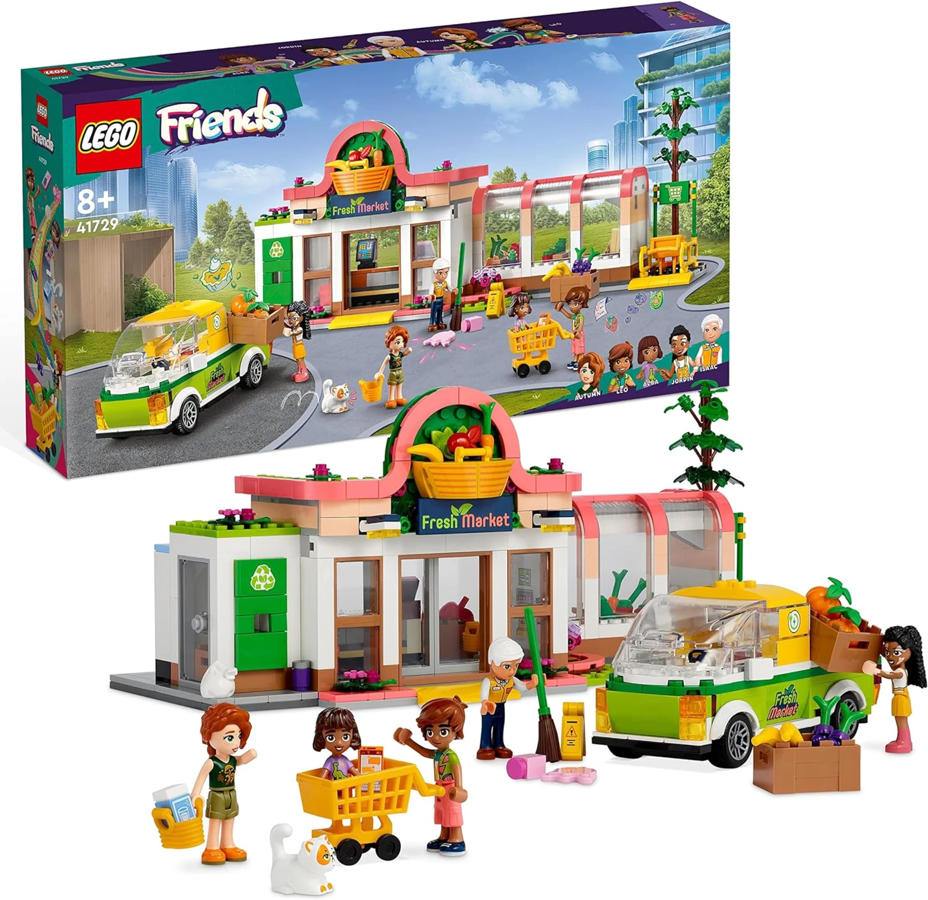 LEGO Friends Organik Manav 41729  +8 yaş ( 830 parça )