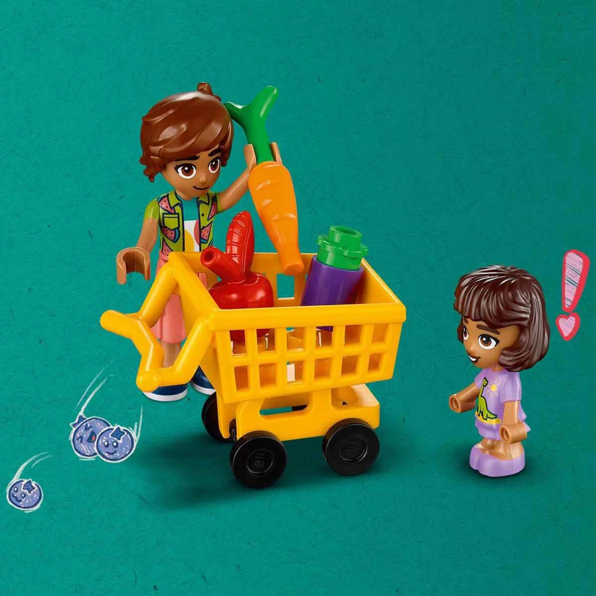 LEGO Friends Organik Manav 41729  +8 yaş ( 830 parça )