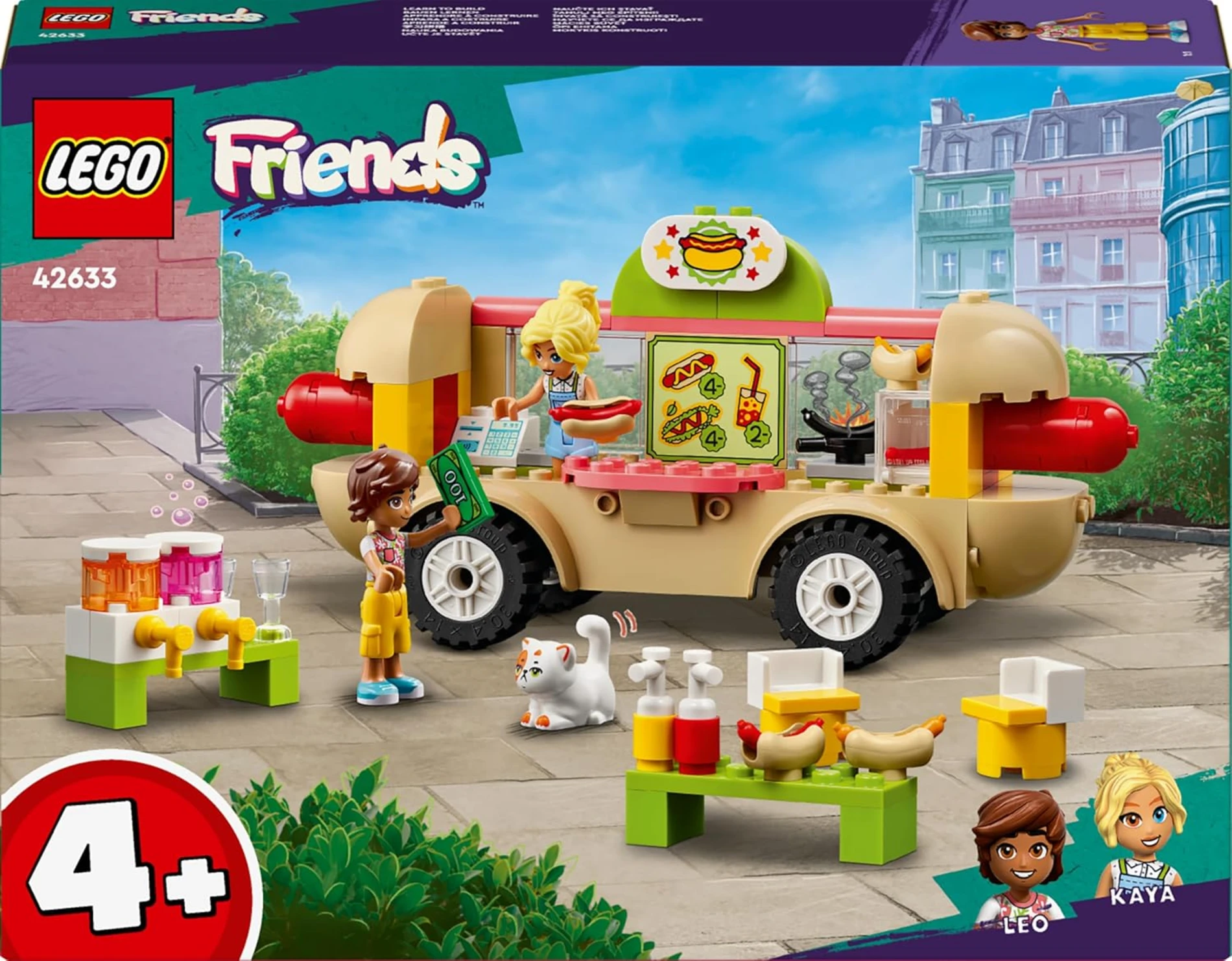 LEGO Friends Sosisli Sandviç Arabası 42633 +4 Yaş  (100 Parça)