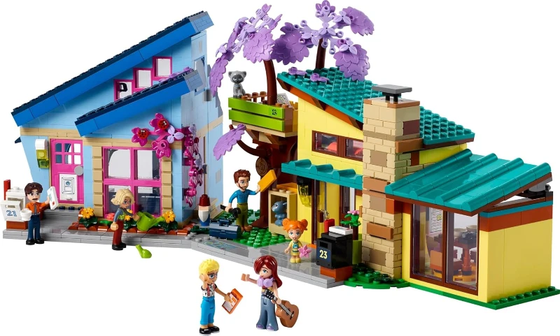 LEGO Friends Olly ve Paisley'nin Aile Evleri 42620 +7 Yaş (1126 Parça)