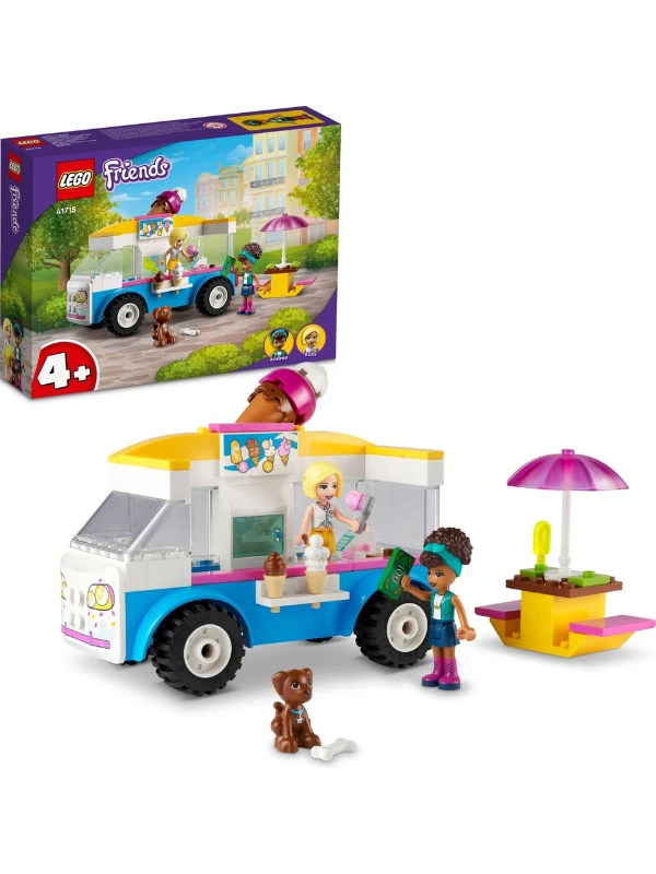 LEGO Friends Dondurma Kamyonu 41715 + 4 Yaş  (84 Parça)