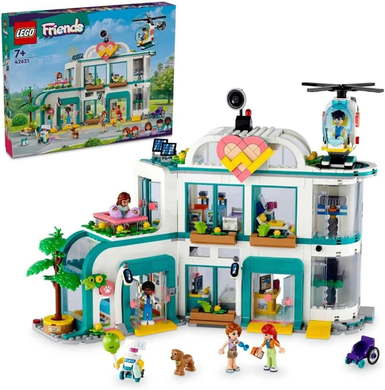 LEGO Friends Heartlake City Hastanesi 42621 +7 Yaş (1045 Parça)