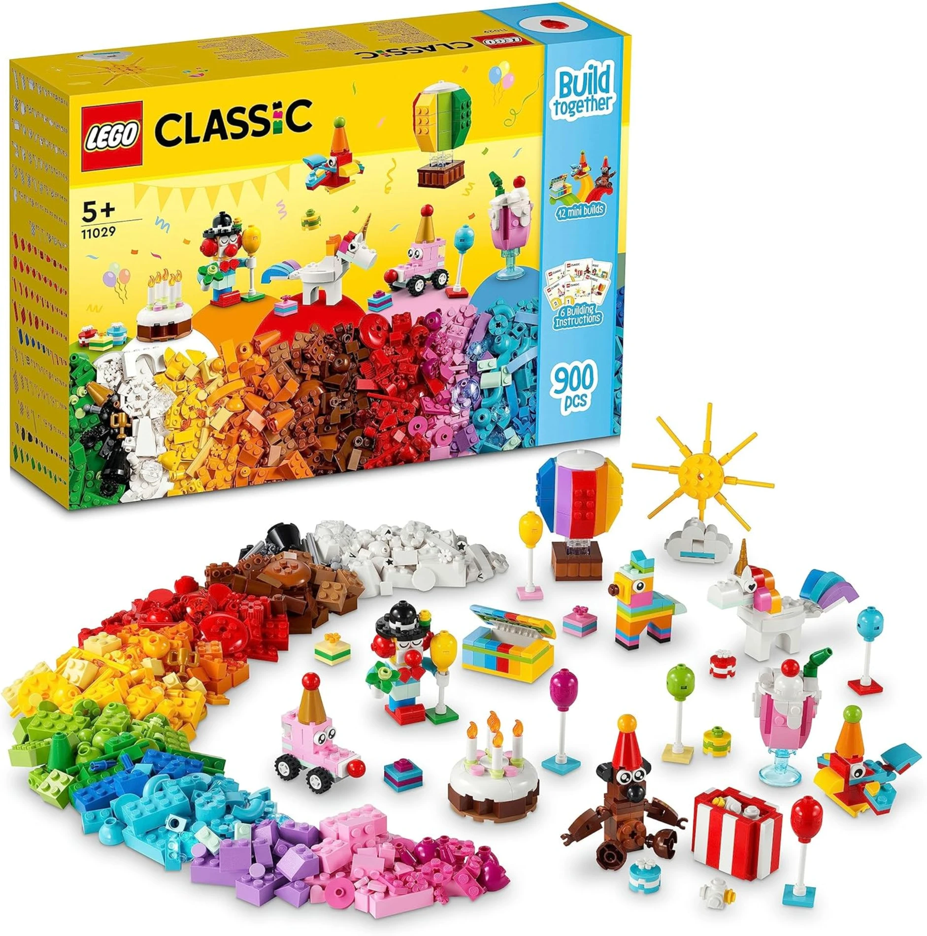  LEGO Classic Yaratıcı Parti Kutusu 11029 +5 Yaş  (900 Parça)