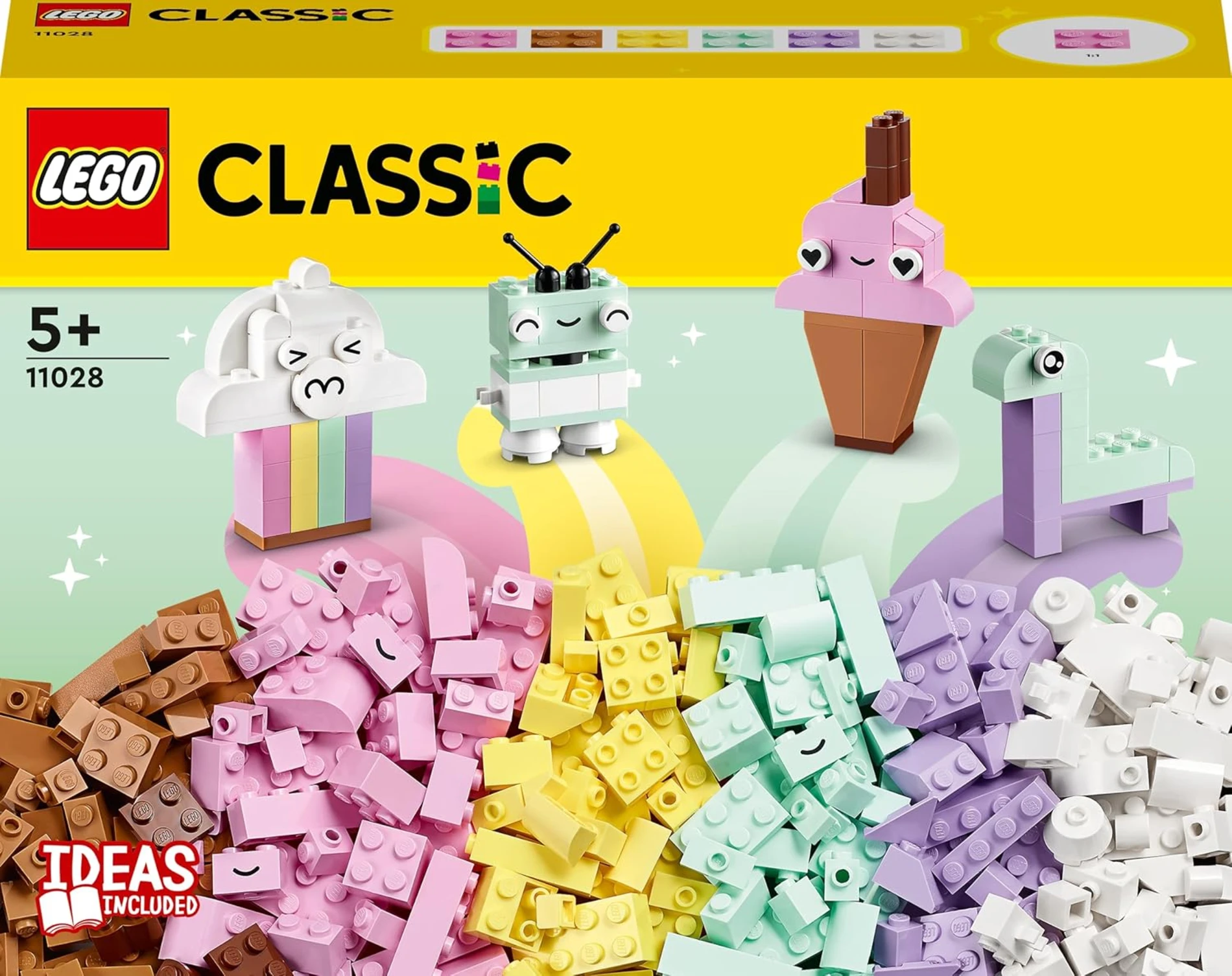  LEGO Classic Yaratıcı Pastel Eğlence 11028 +5 Yaş  (333 Parça)