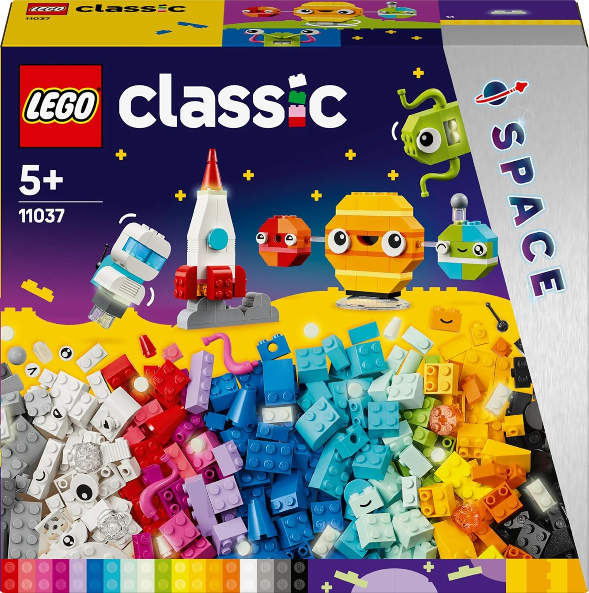 LEGO Classic Yaratıcı Uzay Gezegenleri 11037 +4 Yaş (450 Parça)