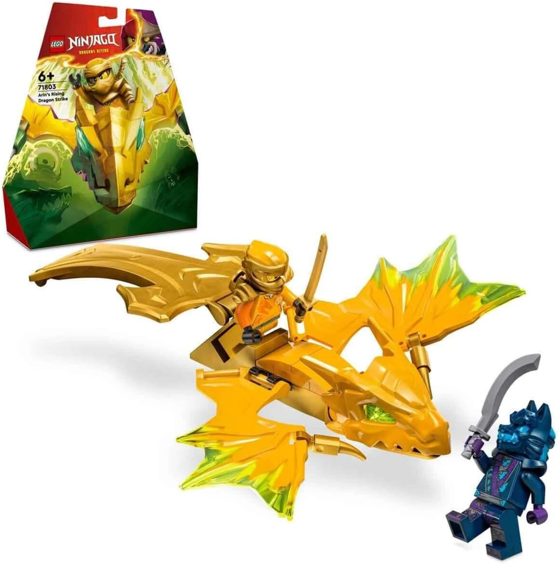 LEGO NINJAGO Arin’in Yükselen Ejderha Vuruşu 71803 +6 Yaş  (27 Parça)