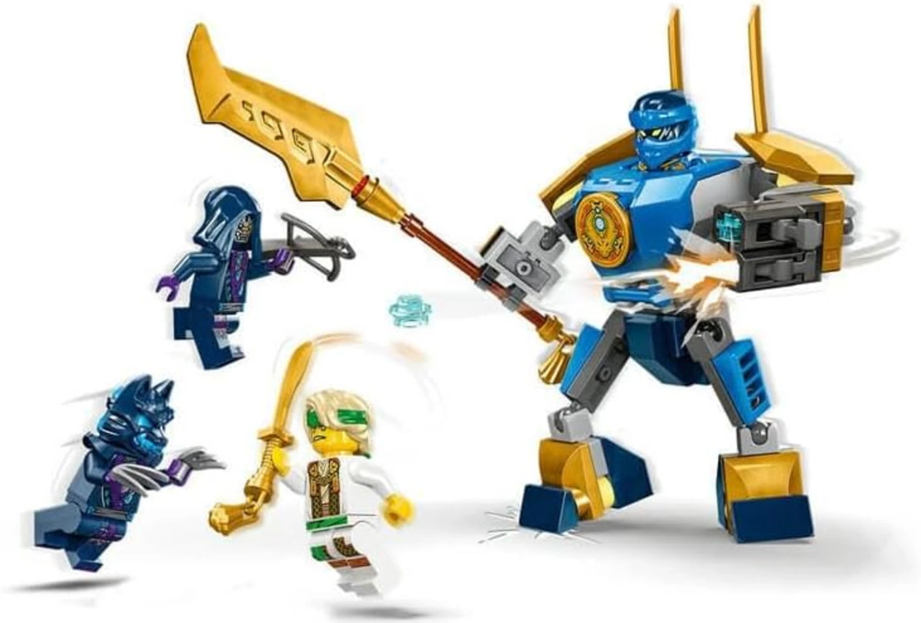  LEGO NINJAGO Jay’in Robotu Savaş Paketi 71805 +6 Yaş (78 Parça)