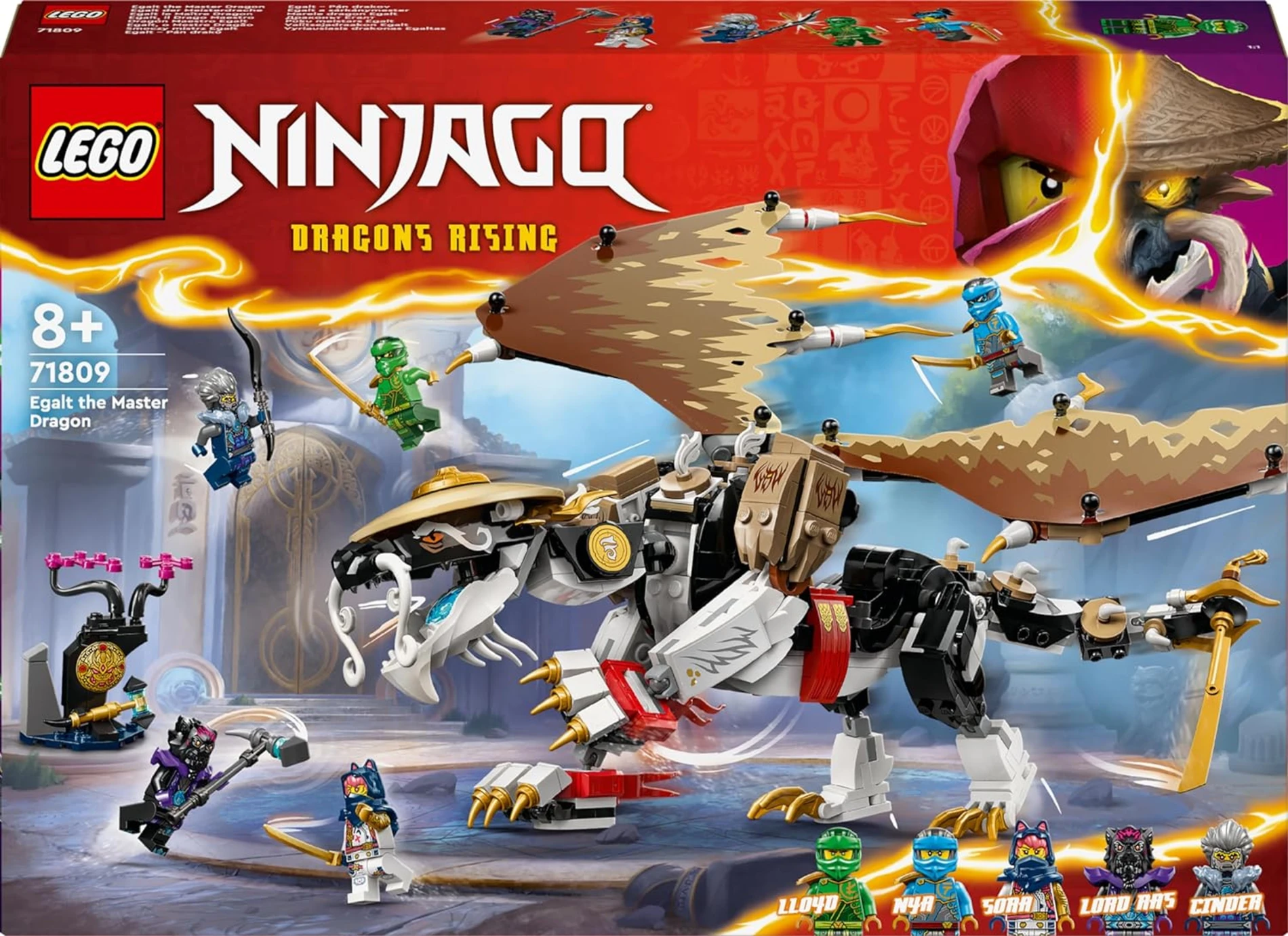 LEGO NINJAGO Usta Ejderha Egalt 71809 +8 Yaş  (532 Parça)