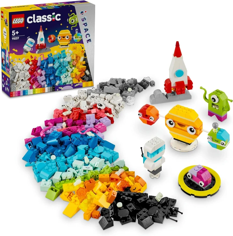 LEGO Classic Yaratıcı Uzay Gezegenleri 11037 +4 Yaş (450 Parça)