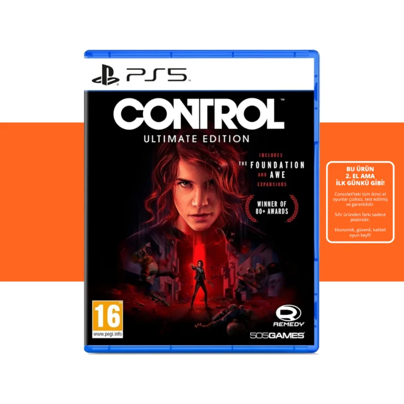 [2.EL] Control Ultimate Edition - PS5 Oyun