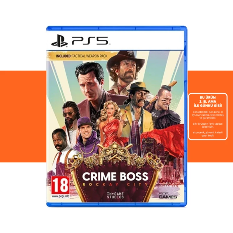 [2.EL] Crime Boss Rockay City – PS5 Oyun
