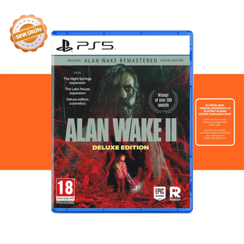 Alan Wake II - Ps5 Oyun [SIFIR]