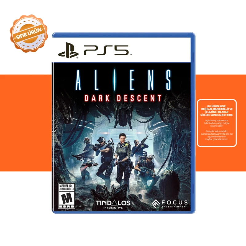 Aliens Dark Descent - Ps5 Oyun [SIFIR]
