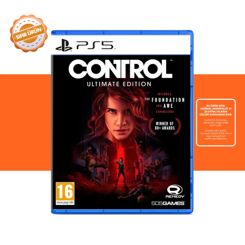 Control Ultimate Edition - PS5 Oyun [SIFIR]