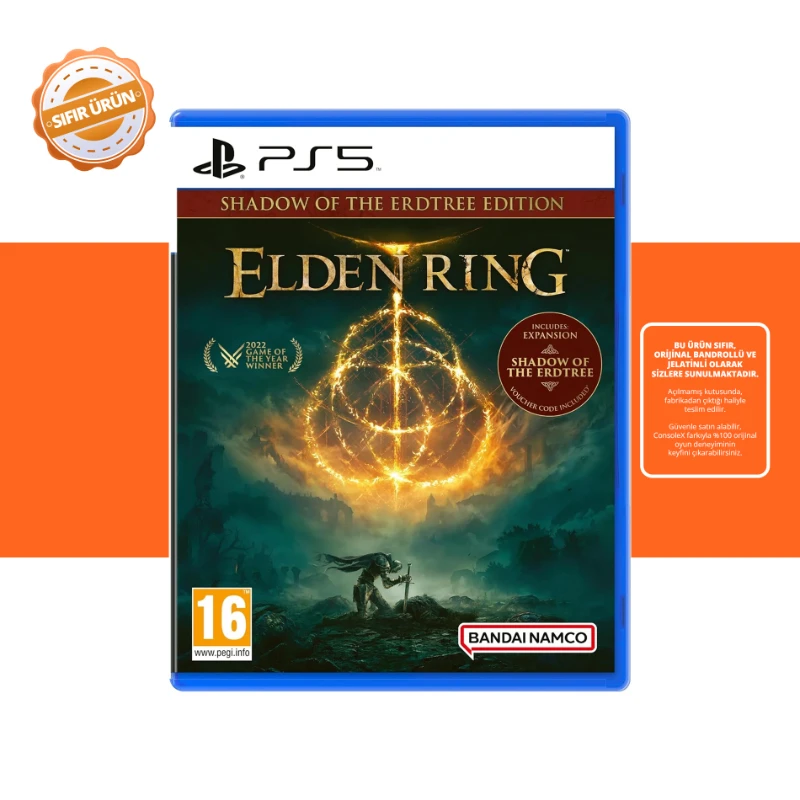 Elden Ring Shadow of the Erdtree Edition - Ps5 Oyun [SIFIR]