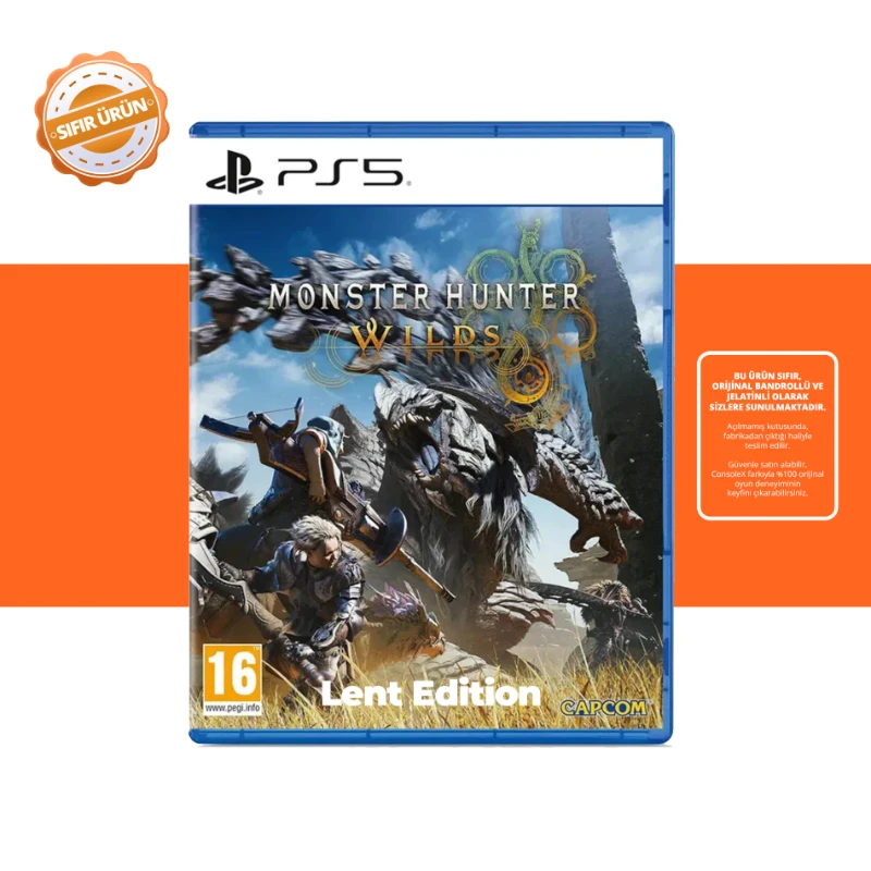 PS5 Capcom Monster Hunter Wilds Oyun (Lent Edition) [SIFIR]