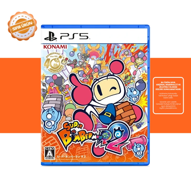 Super Bomberman R 2 - Ps5 Oyun [SIFIR]