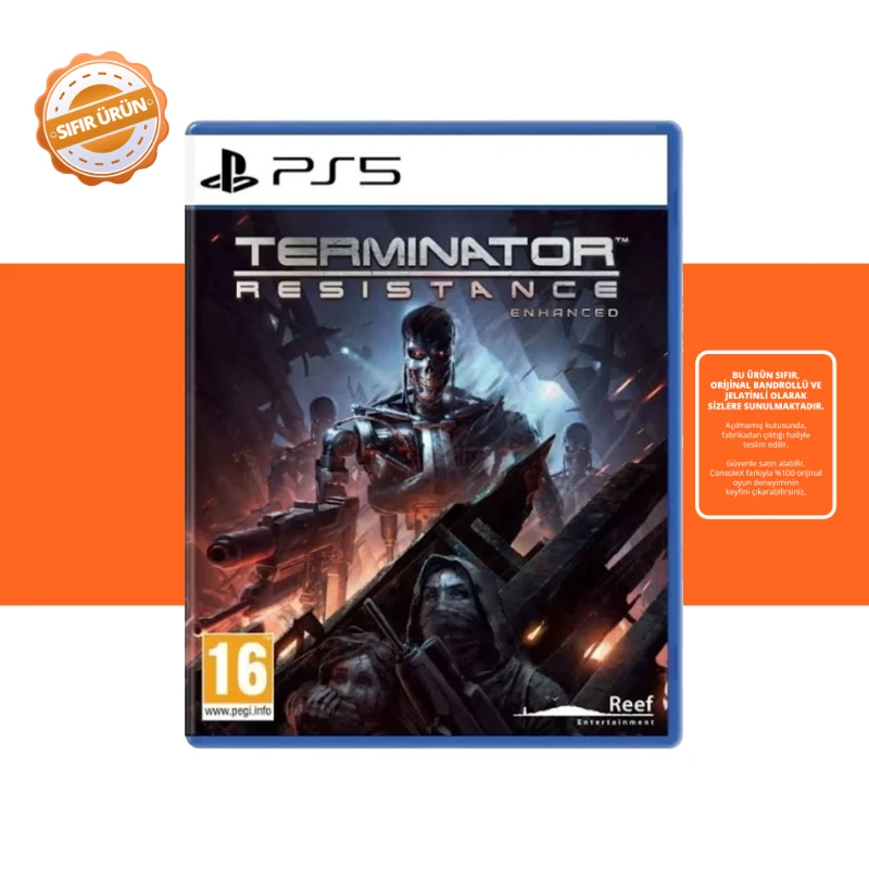 Terminator: Resistance - PS5 Oyun [SIFIR]