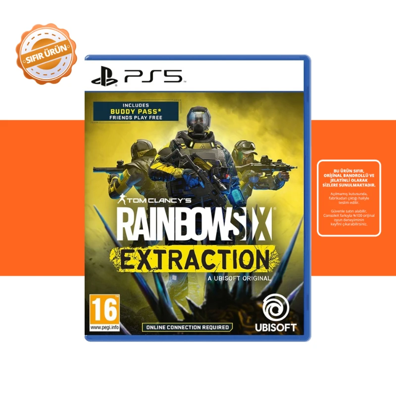 Tom Clancy's Rainbow Six Extraction - PS5 Oyun [SIFIR]
