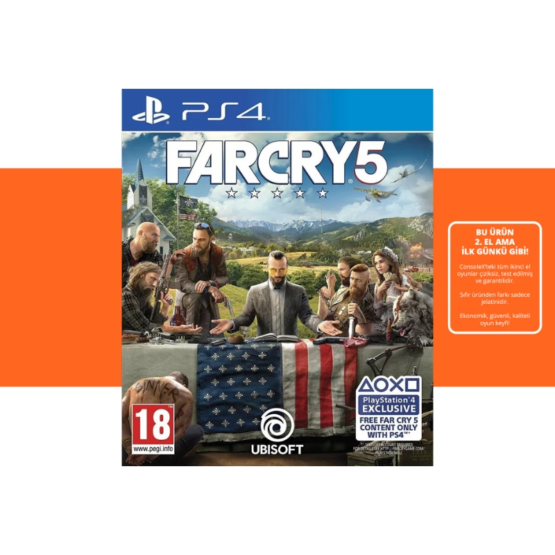 [2.EL] Far Cry 5 - Ps4 Oyun