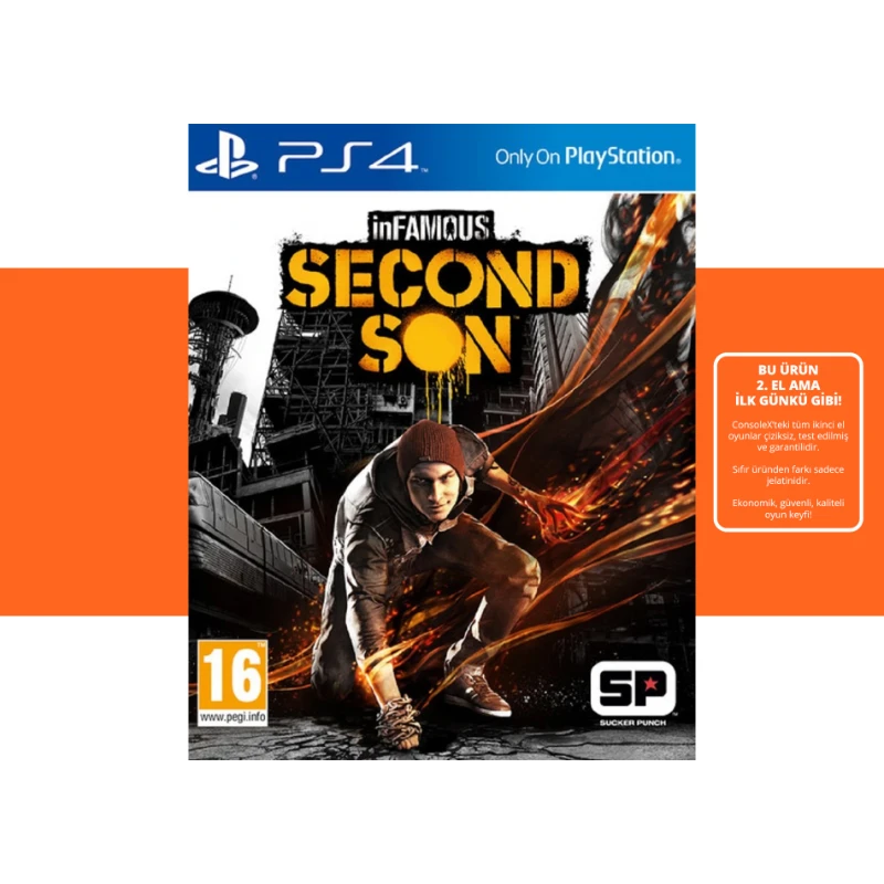 [2.EL] inFamous Second Son - Ps4 Oyun