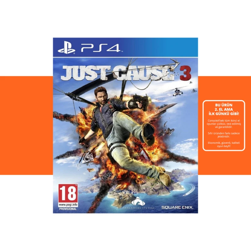 [2.EL] Just Cause 3 - Ps4 Oyun