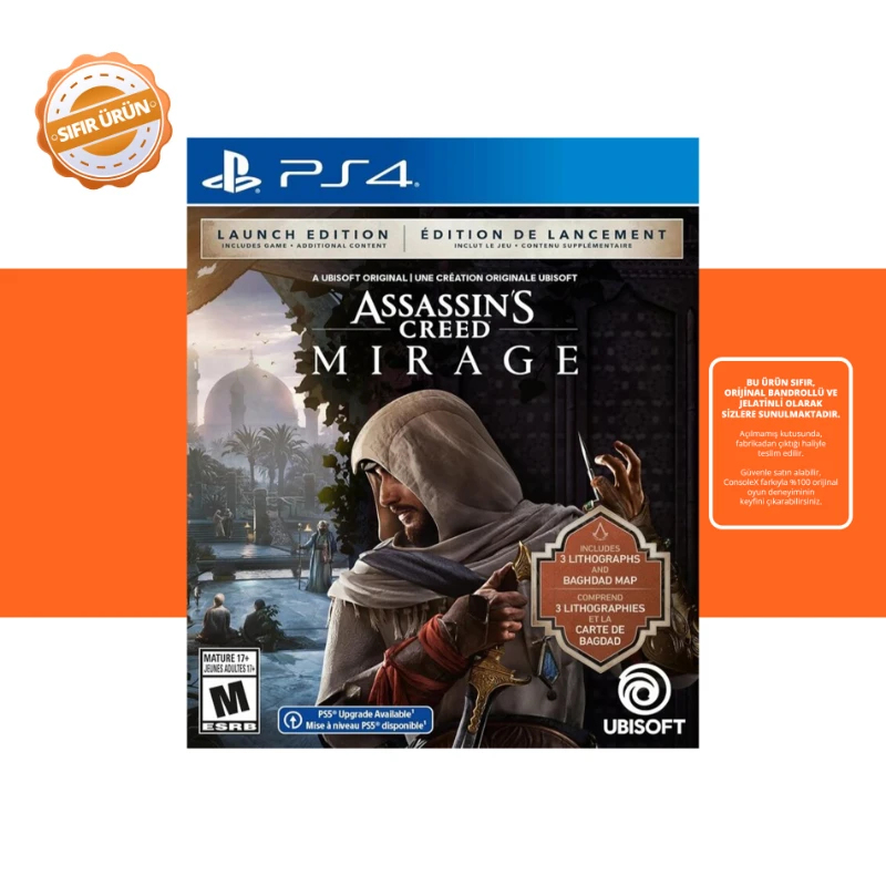 Assassins Creed Mirage - Ps4 Oyun [SIFIR]