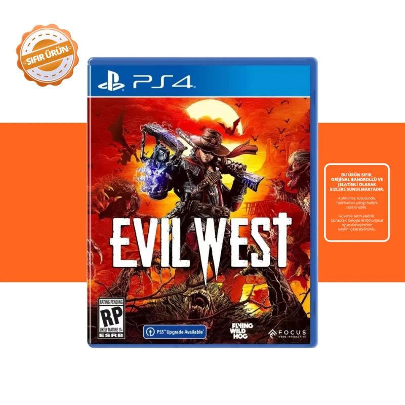 Evil West - Ps4 Oyun [SIFIR]