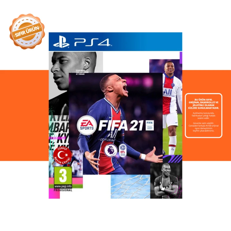 Fifa 21 - Ps4 Oyun [SIFIR]