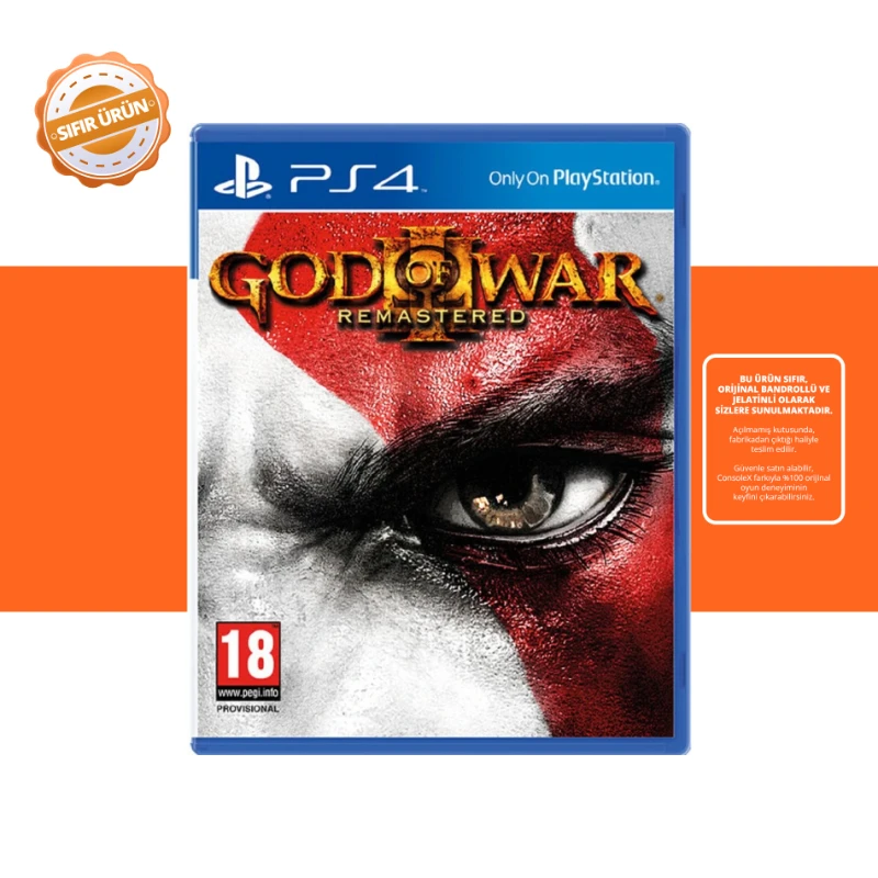 God Of War 3 Remastered - Ps4 Oyun [SIFIR]