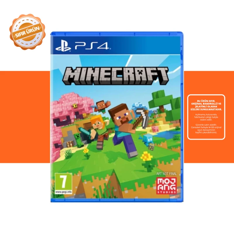 Minecraft (PPSA-17908/R) – Ps4 Oyun [SIFIR]