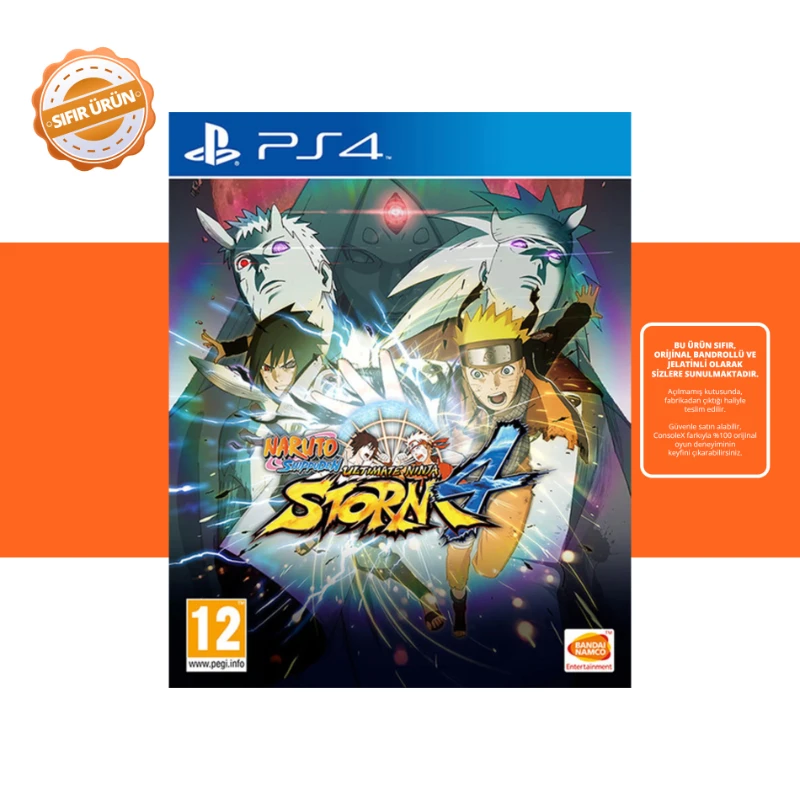 Naruto Shippuden Ultimate Ninja Storm 4 - Ps4 Oyun [SIFIR]