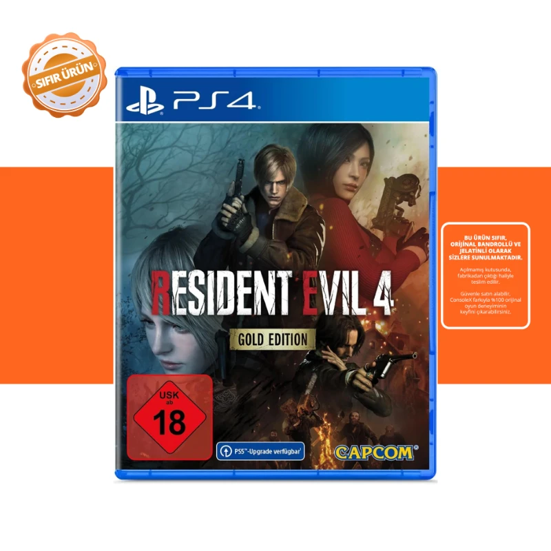 Resident Evil 4 Gold Edition - Ps4 Oyun [SIFIR]