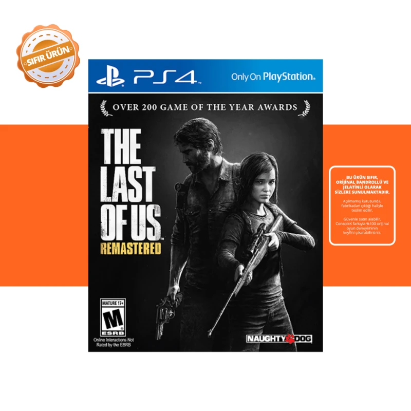 The Last of Us Remastered  - Ps4 Oyun [SIFIR]
