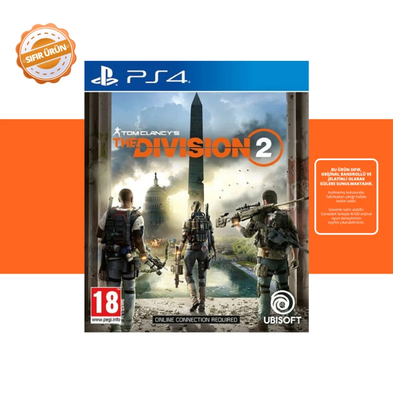 Tom Clancys The Division - Ps4 Oyun [SIFIR]