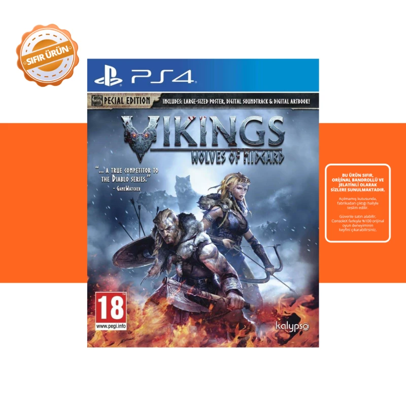 Vikings Wolves Of Midgard - Ps4 Oyun [SIFIR]