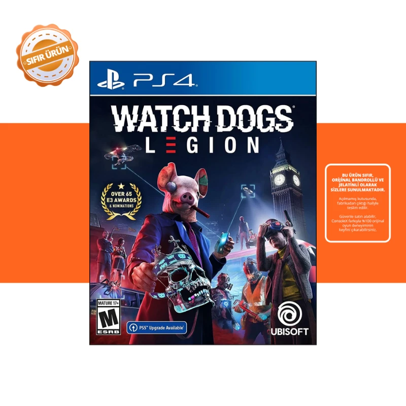 Watch Dogs Legion Resistance - Ps4 Oyun [SIFIR]