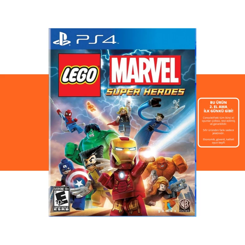[2.EL] Lego Marvel Super Heroes - Ps4 Oyun