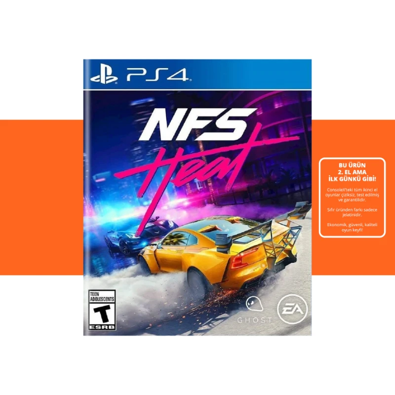 [2.EL] Need for Speed Heat - Ps4 Oyun